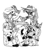 Lijntekening Brecht Evens Lijntekening Brecht Evens